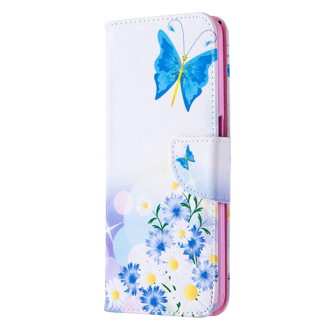 Pattern Printing Leather Wallet Case for OPPO A72/A52/A92