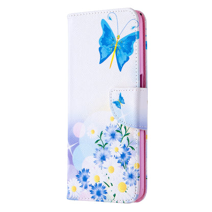 Pattern Printing Leather Wallet Case for OPPO A72/A52/A92