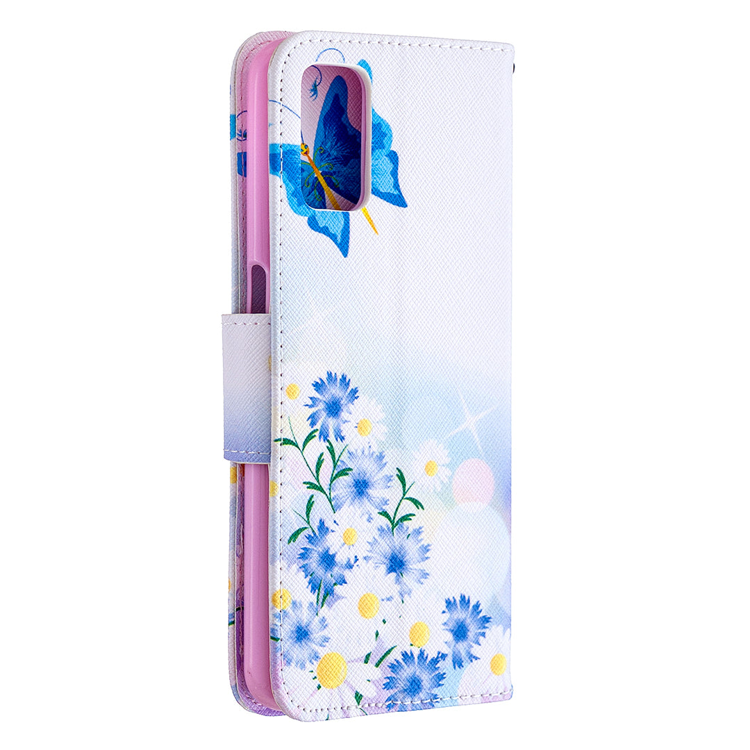 Pattern Printing Leather Wallet Case for OPPO A72/A52/A92