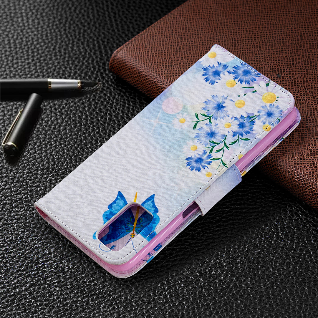 Pattern Printing Leather Wallet Case for OPPO A72/A52/A92