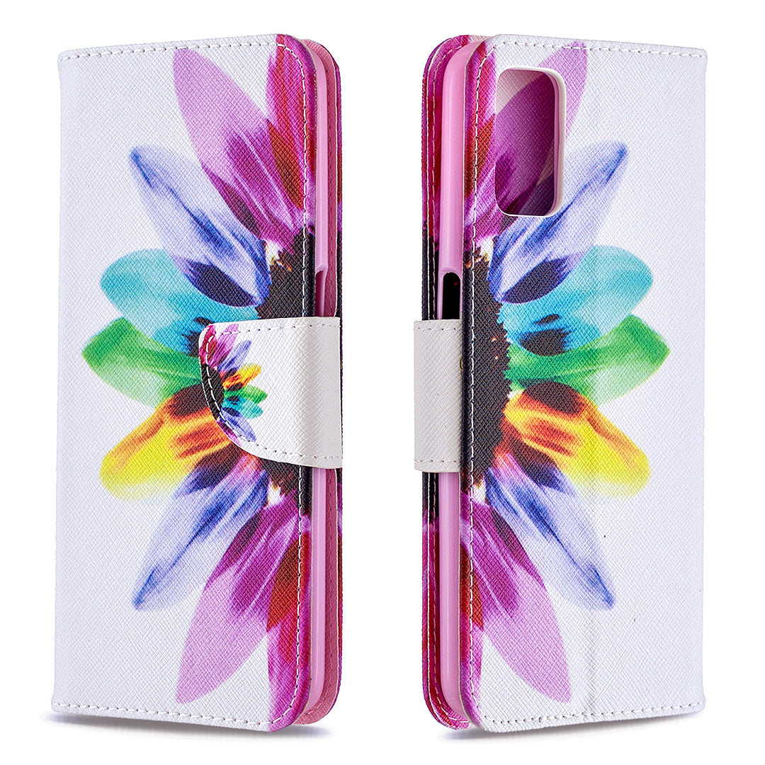 Pattern Printing Leather Wallet Case for OPPO A72/A52/A92