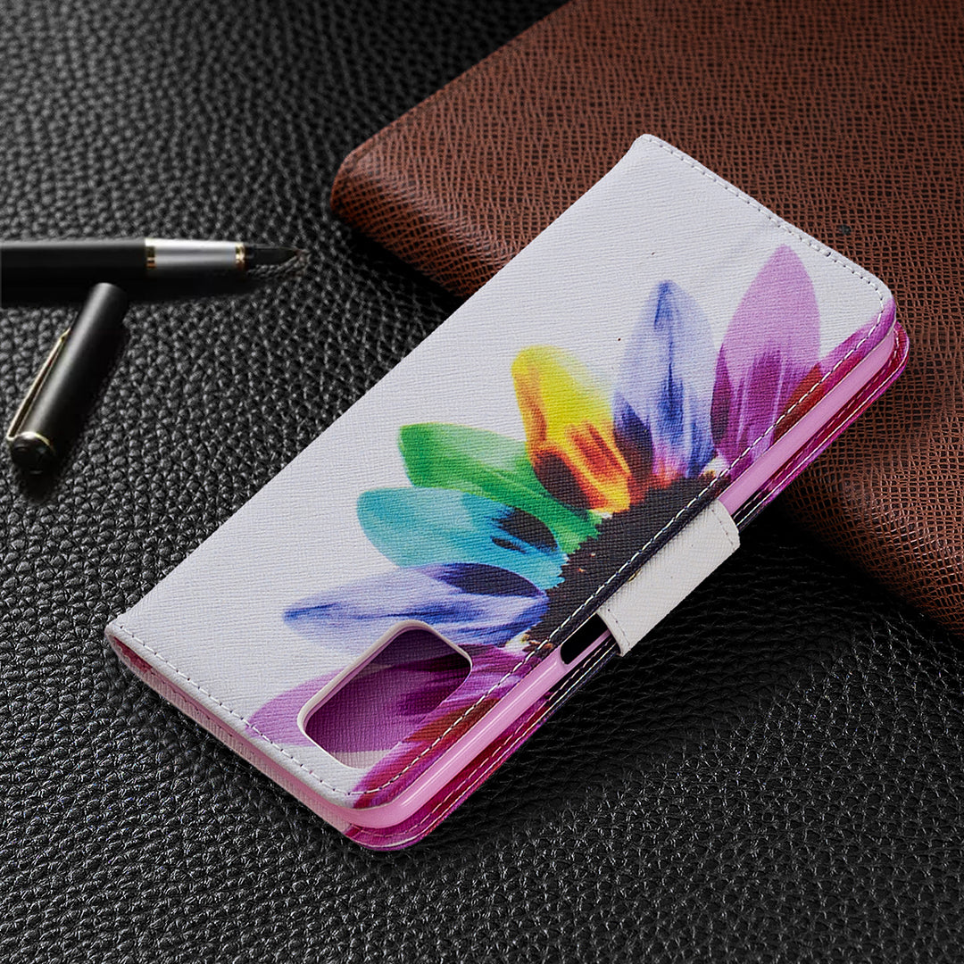 Pattern Printing Leather Wallet Case for OPPO A72/A52/A92