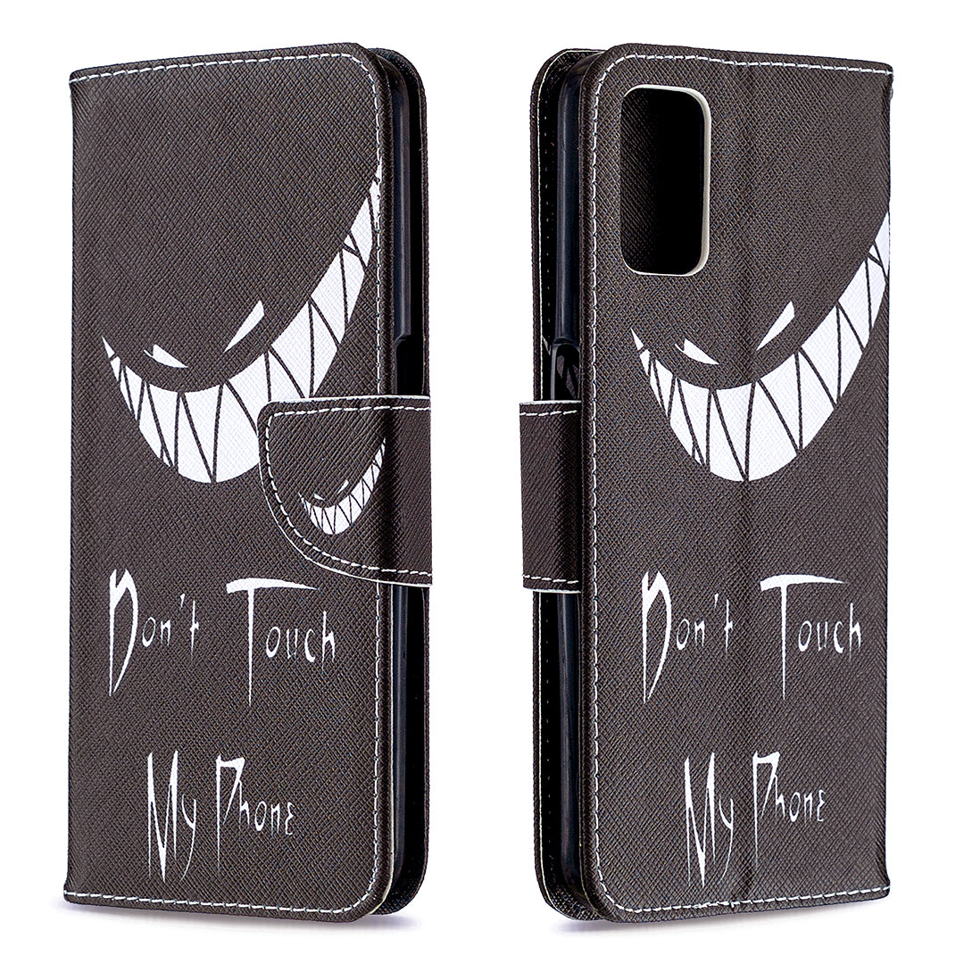 Pattern Printing Leather Wallet Case for OPPO A72/A52/A92