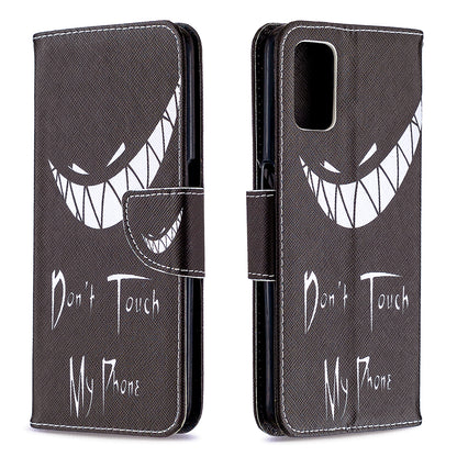Pattern Printing Leather Wallet Case for OPPO A72/A52/A92