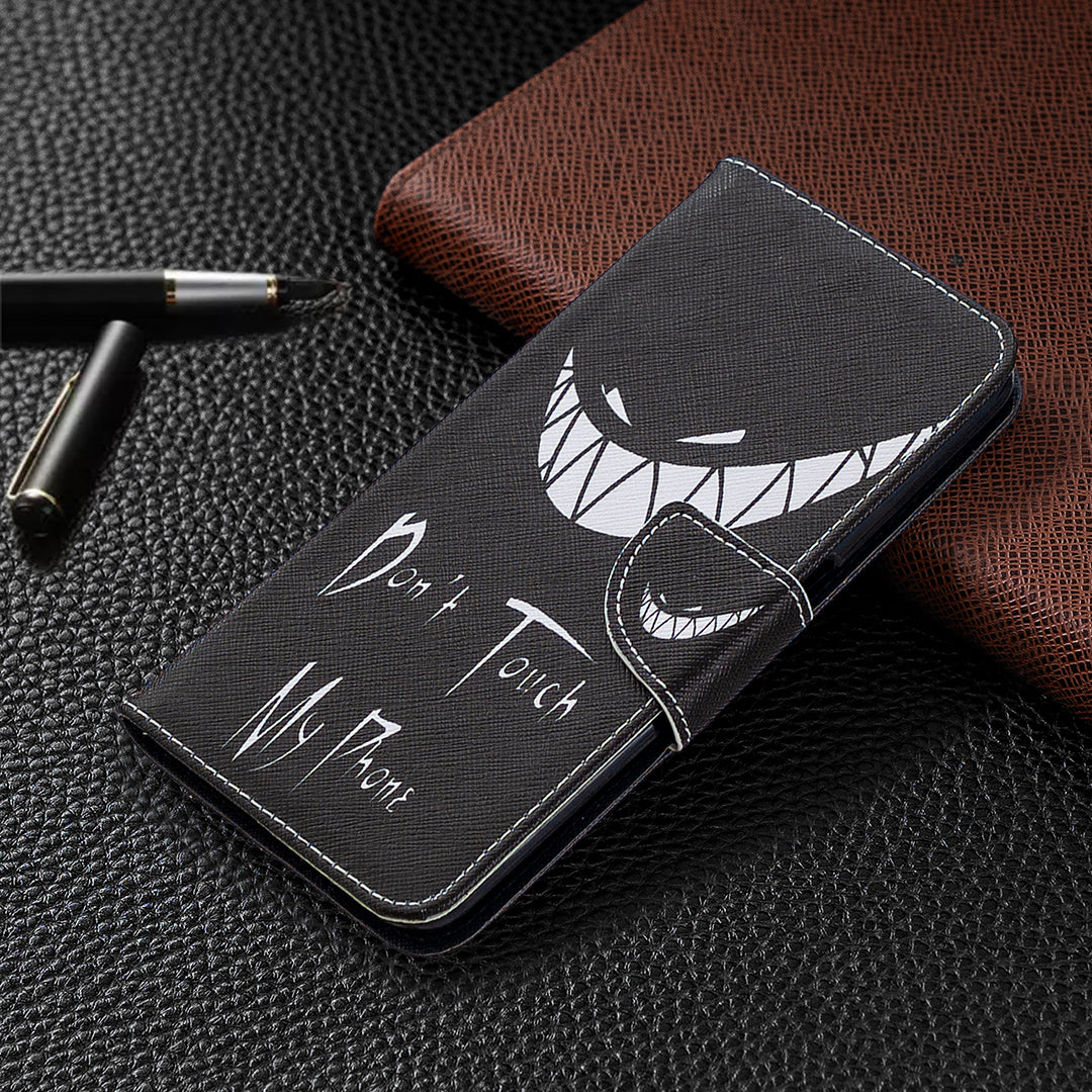 Pattern Printing Leather Wallet Case for OPPO A72/A52/A92