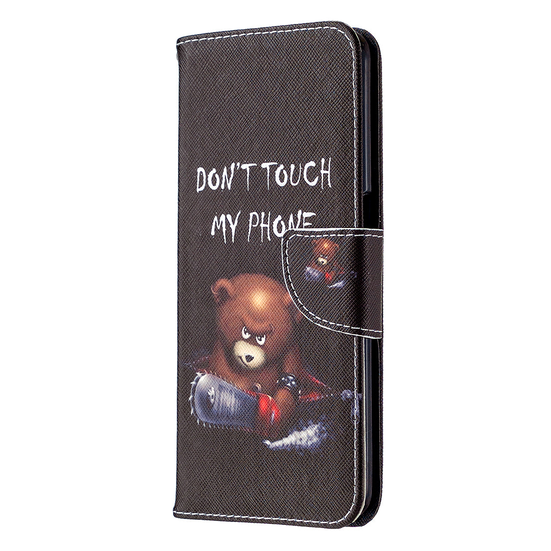 Pattern Printing Leather Wallet Case for OPPO A72/A52/A92