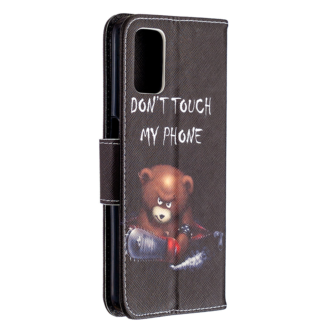 Pattern Printing Leather Wallet Case for OPPO A72/A52/A92