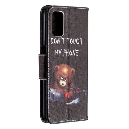 Pattern Printing Leather Wallet Case for OPPO A72/A52/A92