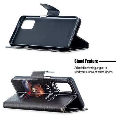 Pattern Printing Leather Wallet Case for OPPO A72/A52/A92