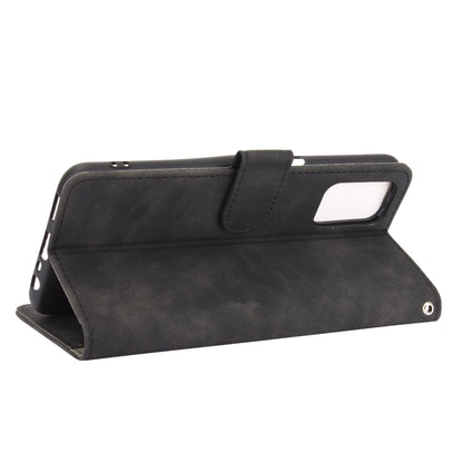 Skin-touch Wallet Stand Flip Leather Phone Cover for OPPO A52/A72/A92