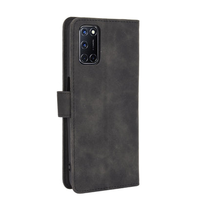 Skin-touch Wallet Stand Flip Leather Phone Cover for OPPO A52/A72/A92