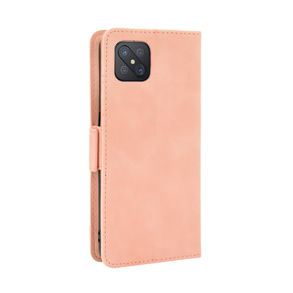 Multiple Card Slots Leather Shell Wallet Cell Phone Cover for OPPO A92s/Reno4 Z 5G with Multi-Angle Stand