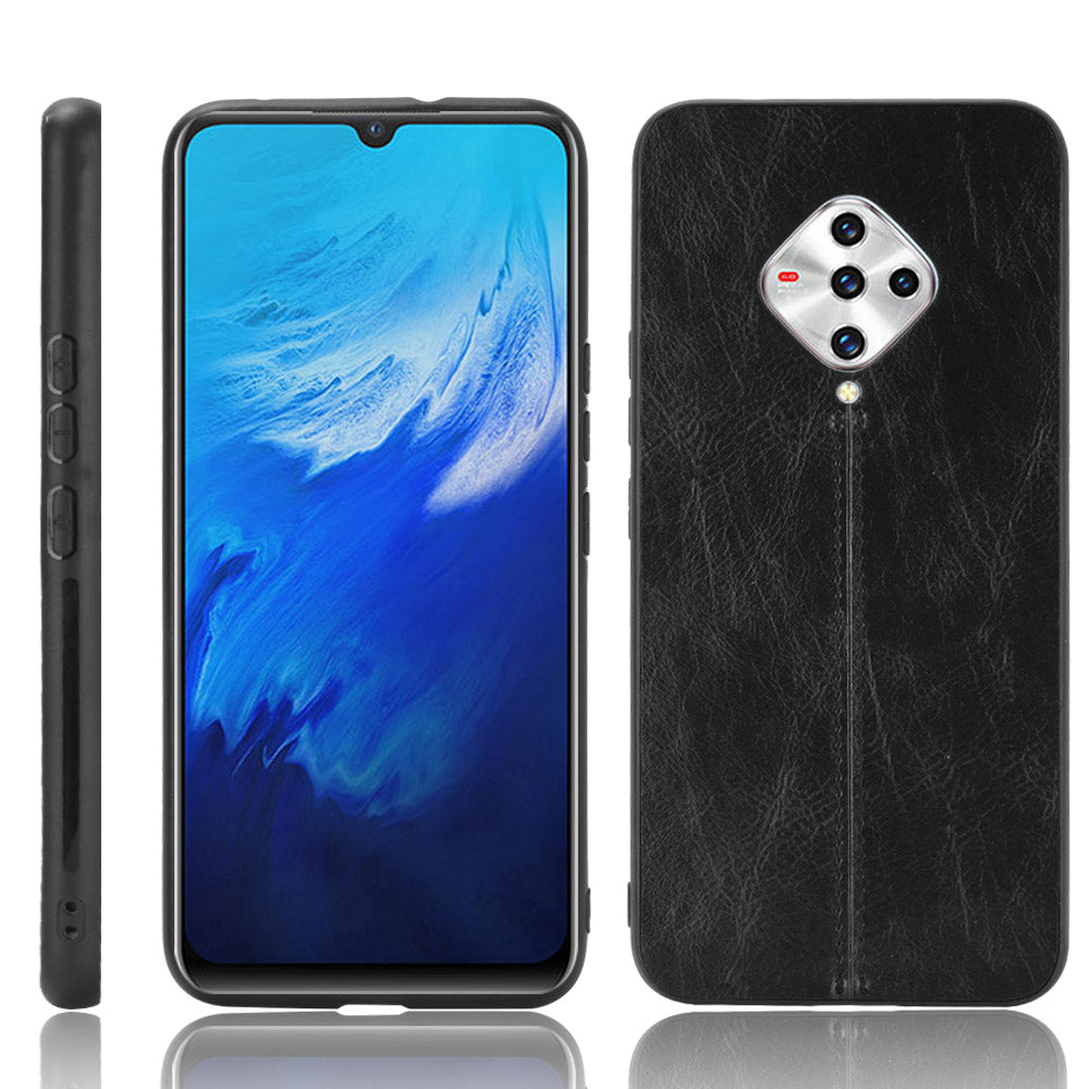 Hybrid Cover for vivo X50e 5G PU Leather Coated PC + TPU Protector Case