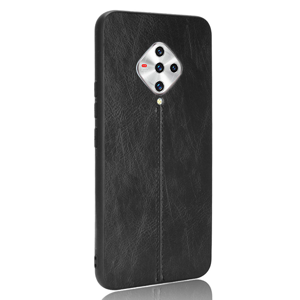 Hybrid Cover for vivo X50e 5G PU Leather Coated PC + TPU Protector Case
