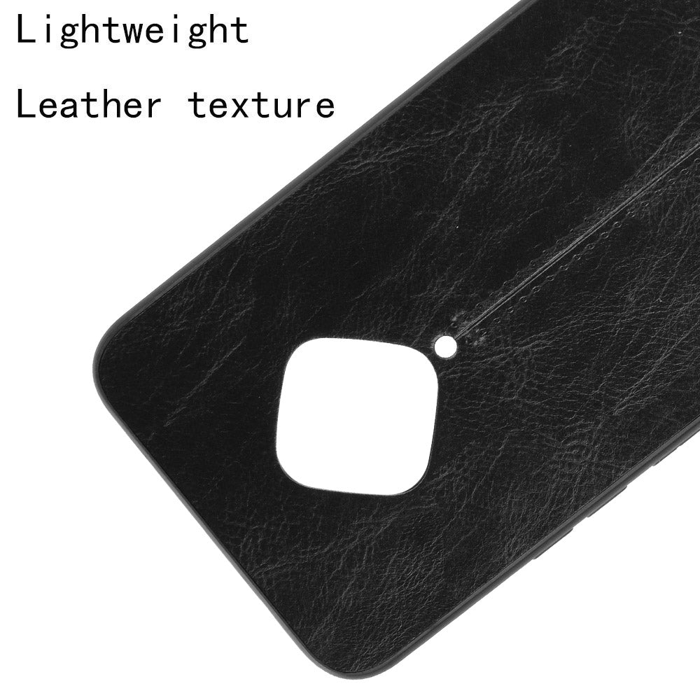 Hybrid Cover for vivo X50e 5G PU Leather Coated PC + TPU Protector Case
