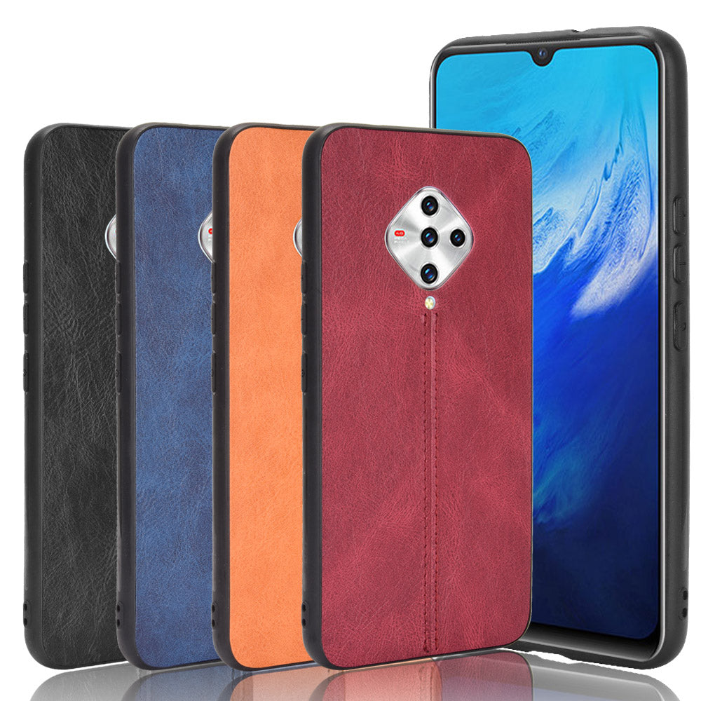 Hybrid Cover for vivo X50e 5G PU Leather Coated PC + TPU Protector Case