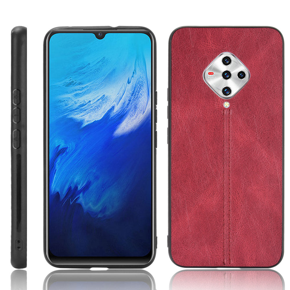 Hybrid Cover for vivo X50e 5G PU Leather Coated PC + TPU Protector Case