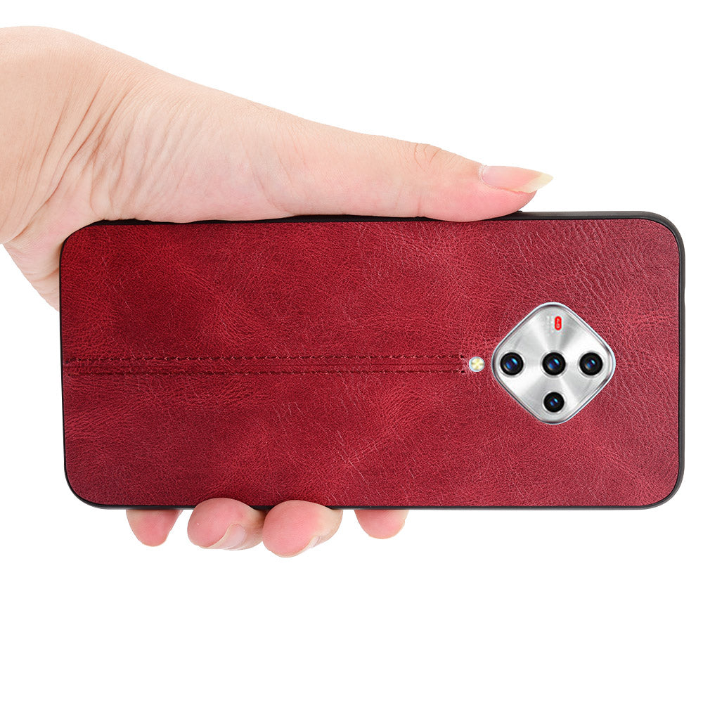 Hybrid Cover for vivo X50e 5G PU Leather Coated PC + TPU Protector Case