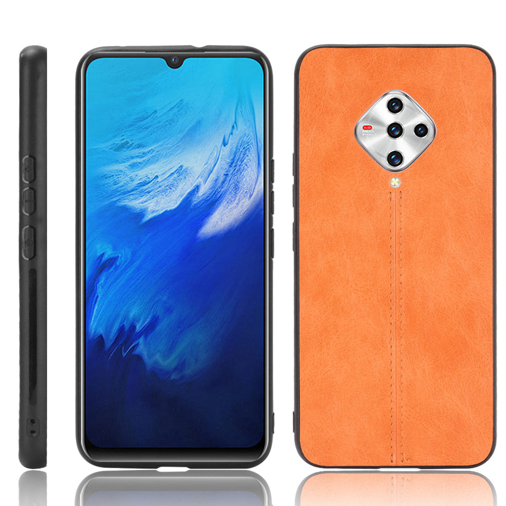 Hybrid Cover for vivo X50e 5G PU Leather Coated PC + TPU Protector Case