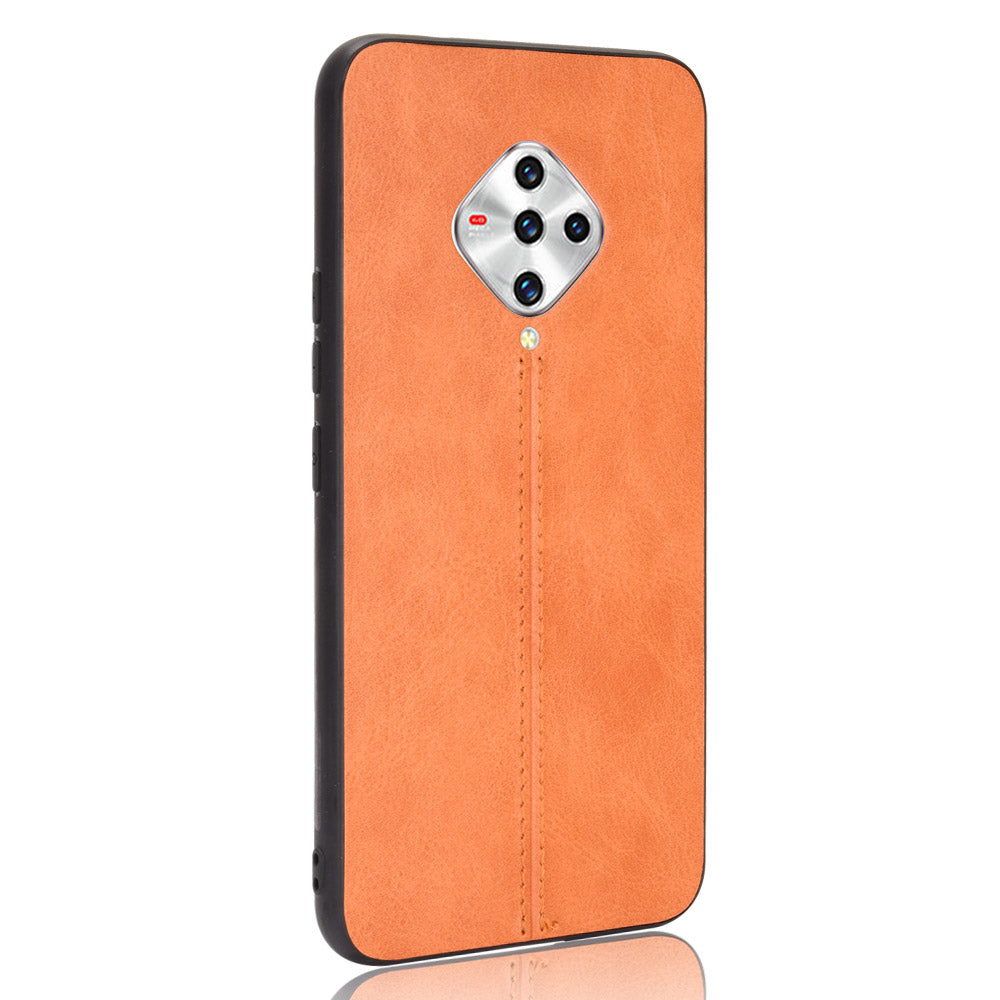 Hybrid Cover for vivo X50e 5G PU Leather Coated PC + TPU Protector Case