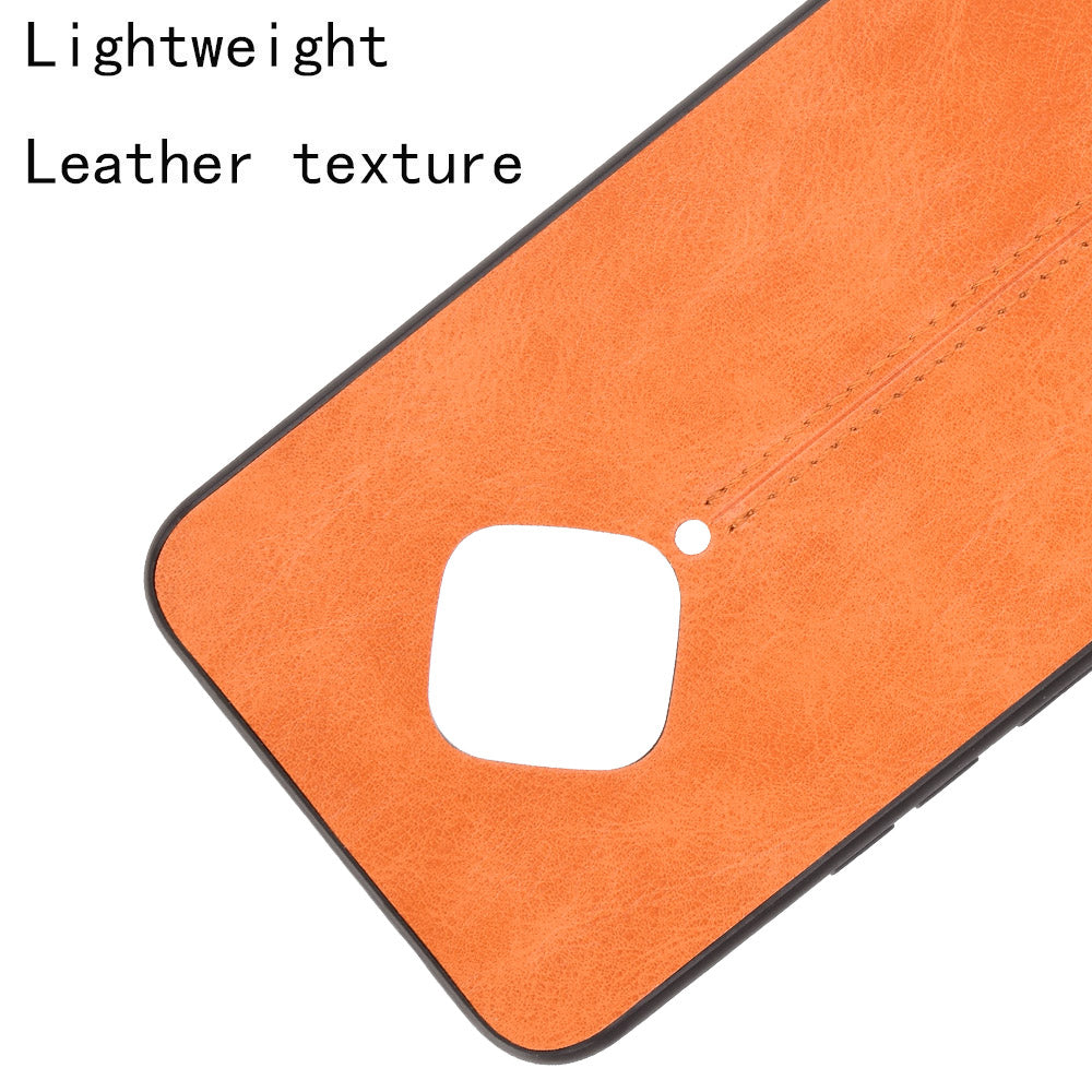 Hybrid Cover for vivo X50e 5G PU Leather Coated PC + TPU Protector Case