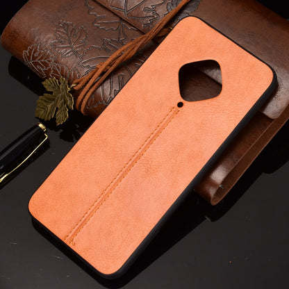 Hybrid Cover for vivo X50e 5G PU Leather Coated PC + TPU Protector Case