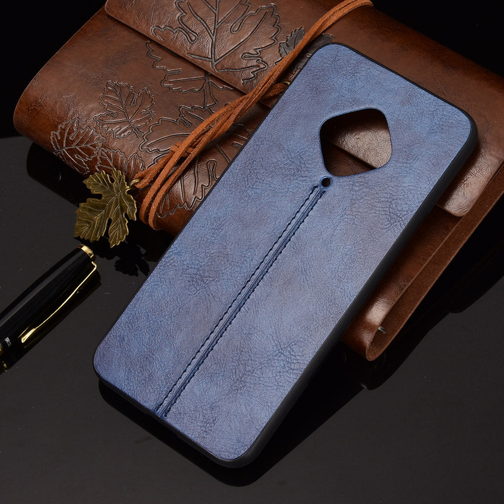 Hybrid Cover for vivo X50e 5G PU Leather Coated PC + TPU Protector Case