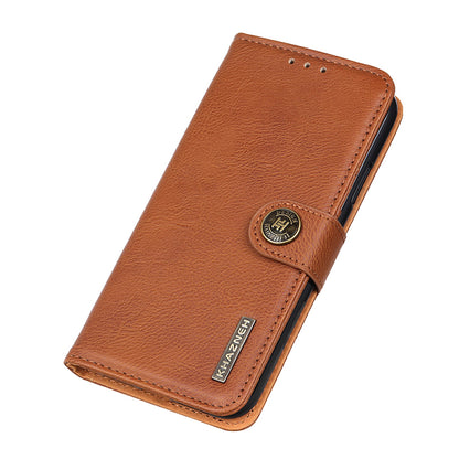 KHAZNEH Retro Style Leather Protector Case Cover for Oppo Reno5 Pro Plus 5G/Find X3 Neo Folio Flip Wallet Stand Case