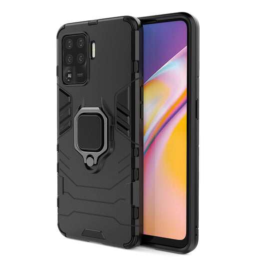 2-in-1 Kickstand PC + TPU Mobile Phone Cover for Oppo A94/F19 Pro
