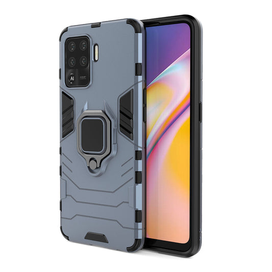 2-in-1 Kickstand PC + TPU Mobile Phone Cover for Oppo A94/F19 Pro