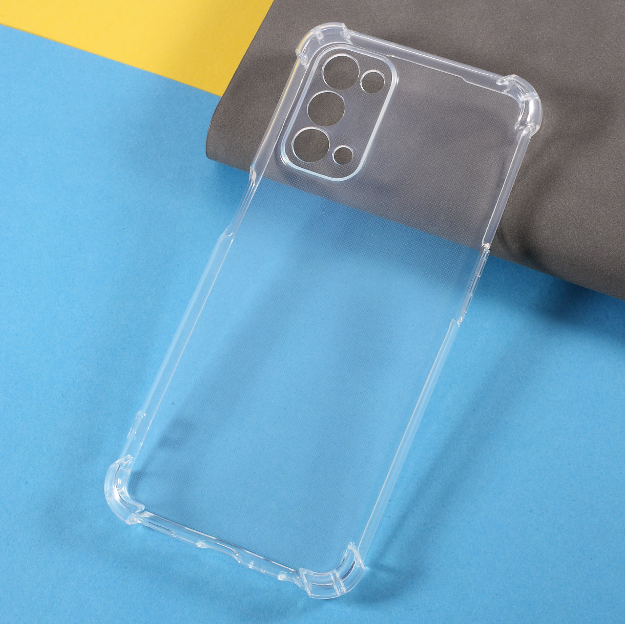 1.5mm Thickened Precise Cut-out Four Corner Shockproof TPU Phone Case Cover for Oppo A54 5G/A74 5G
