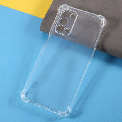 1.5mm Thickened Precise Cut-out Four Corner Shockproof TPU Phone Case Cover for Oppo A54 5G/A74 5G