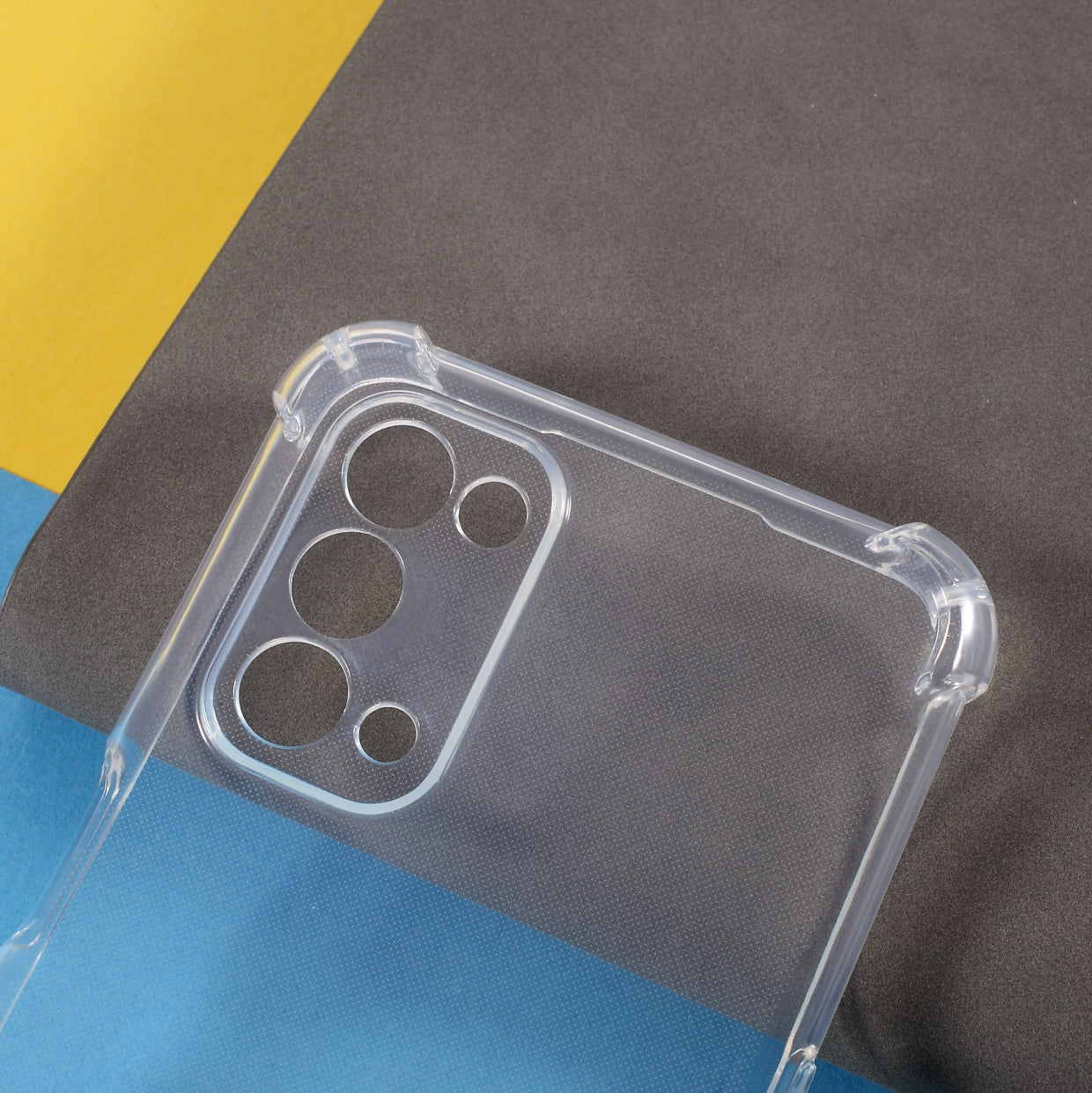 1.5mm Thickened Precise Cut-out Four Corner Shockproof TPU Phone Case Cover for Oppo A54 5G/A74 5G