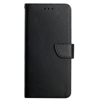 For Oppo A52/A72/A92 Solid Color Nappa Texture Genuine Leather Outer Cover + Soft TPU Inner Shell with Stand Wallet