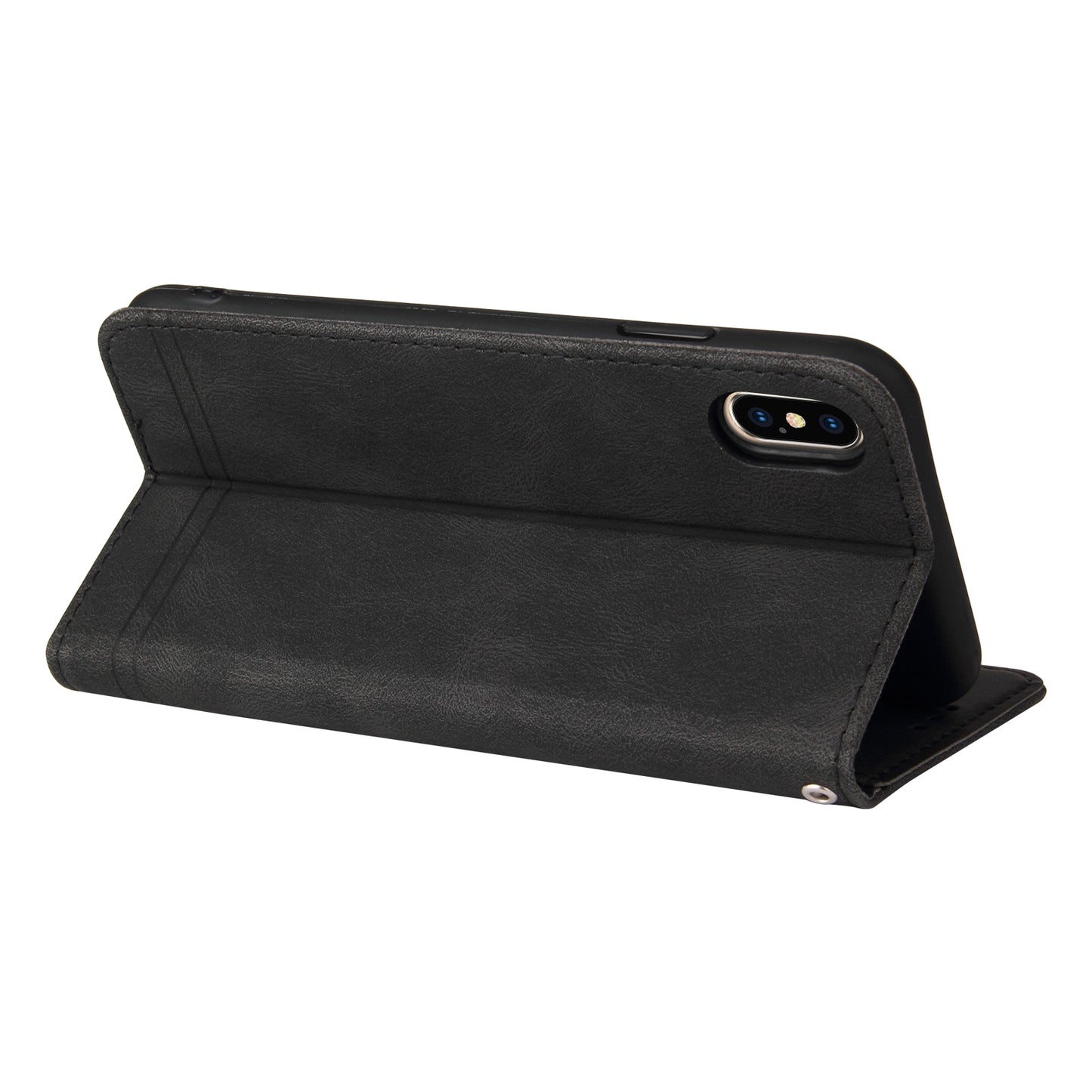 Retro Tree Pattern Metal Button Decor Stand Wallet PU Leather Phone Case Cover for Realme GT Neo2 5G/GT Neo 3T 5G