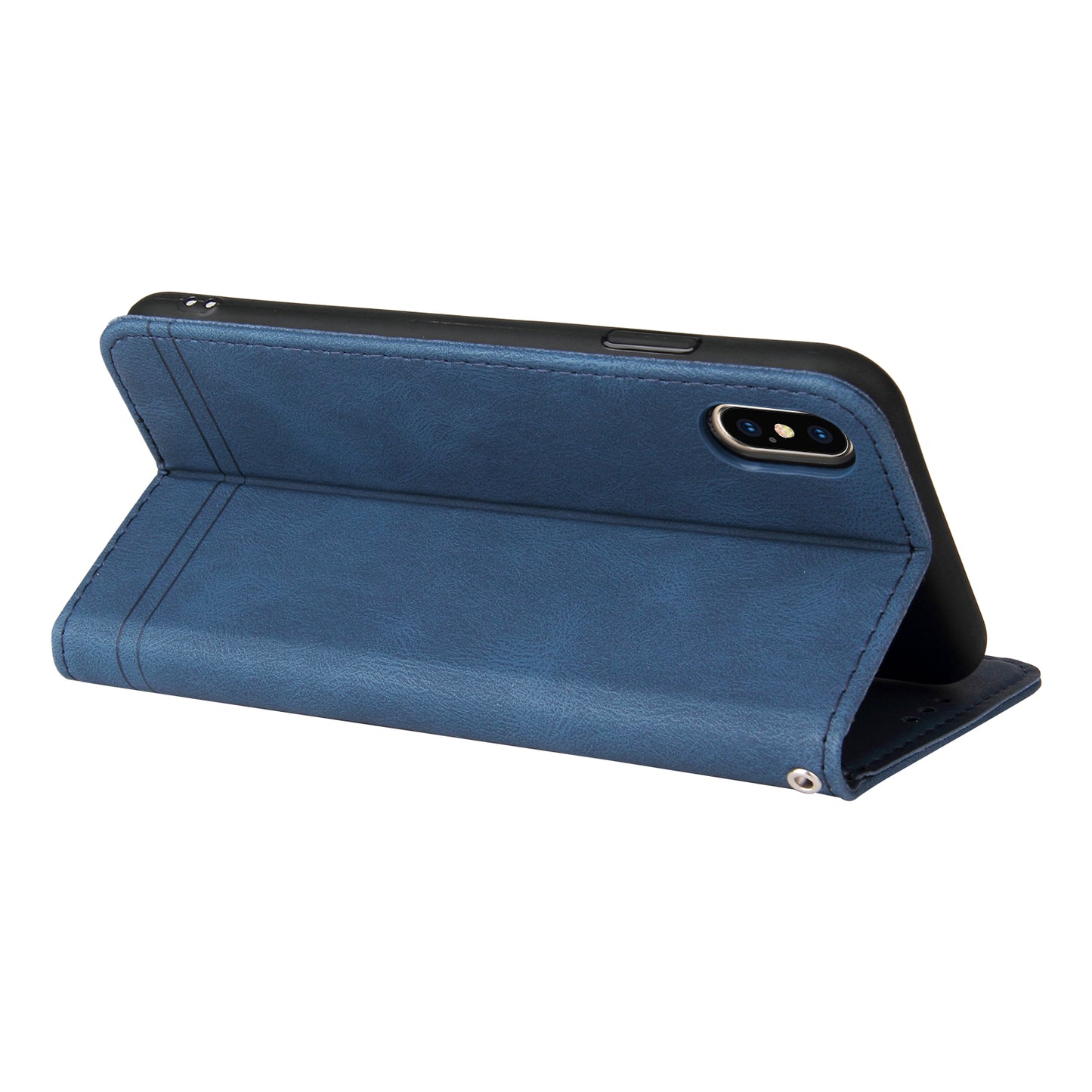 Retro Tree Pattern Metal Button Decor Stand Wallet PU Leather Phone Case Cover for Realme GT Neo2 5G/GT Neo 3T 5G