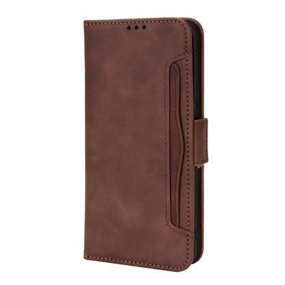 For vivo S12 Pro / V23 Pro Multi-Card Slots Wallet Phone Case Premium PU Leather Stand Magnetic Flip Protective Cover