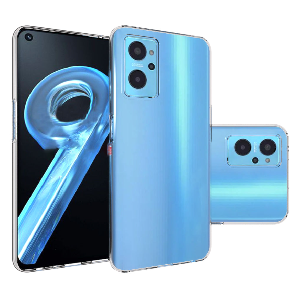 10Pcs/Pack Clear Anti-watermark Case for Realme 9i, Soft Durable TPU Drop-proof Back Cover Shell
