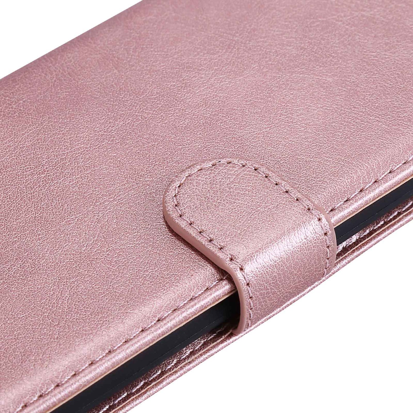 KT Leather Series-2 Wallet Purse Case for vivo Y55s 5G, PU Leather Folio Stand Magnetic Shockproof Protective Cover with Wrist Strap