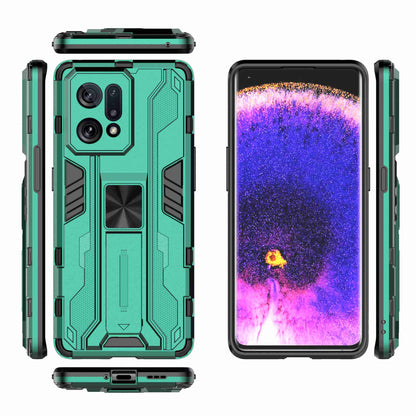 For Oppo Find X5 Heavy Duty Hard PC Soft TPU Rugged Hybrid Protective Case Shockproof Kickstand Back Cover
