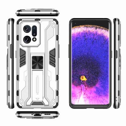 For Oppo Find X5 Heavy Duty Hard PC Soft TPU Rugged Hybrid Protective Case Shockproof Kickstand Back Cover