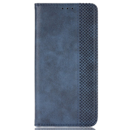 Retro Surface Anti-Fall Case for vivo S15e 5G Wallet Phone Case Leather Mobile Phone Protector with Stand