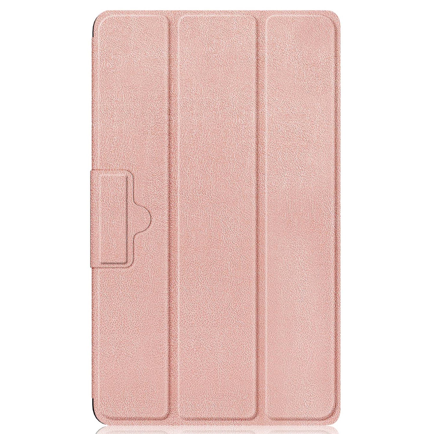 Tablet Covering Shell for Realme Pad Mini PC+PU Leather Trifold Stand Cover Well-protected Flip Tablet Case