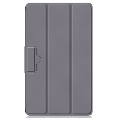 Tablet Covering Shell for Realme Pad Mini PC+PU Leather Trifold Stand Cover Well-protected Flip Tablet Case