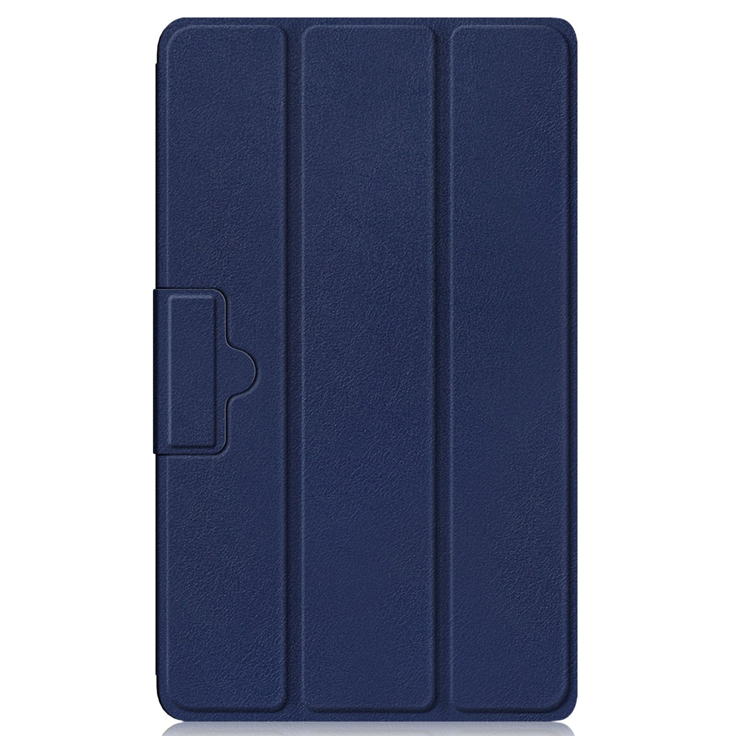 Tablet Covering Shell for Realme Pad Mini PC+PU Leather Trifold Stand Cover Well-protected Flip Tablet Case