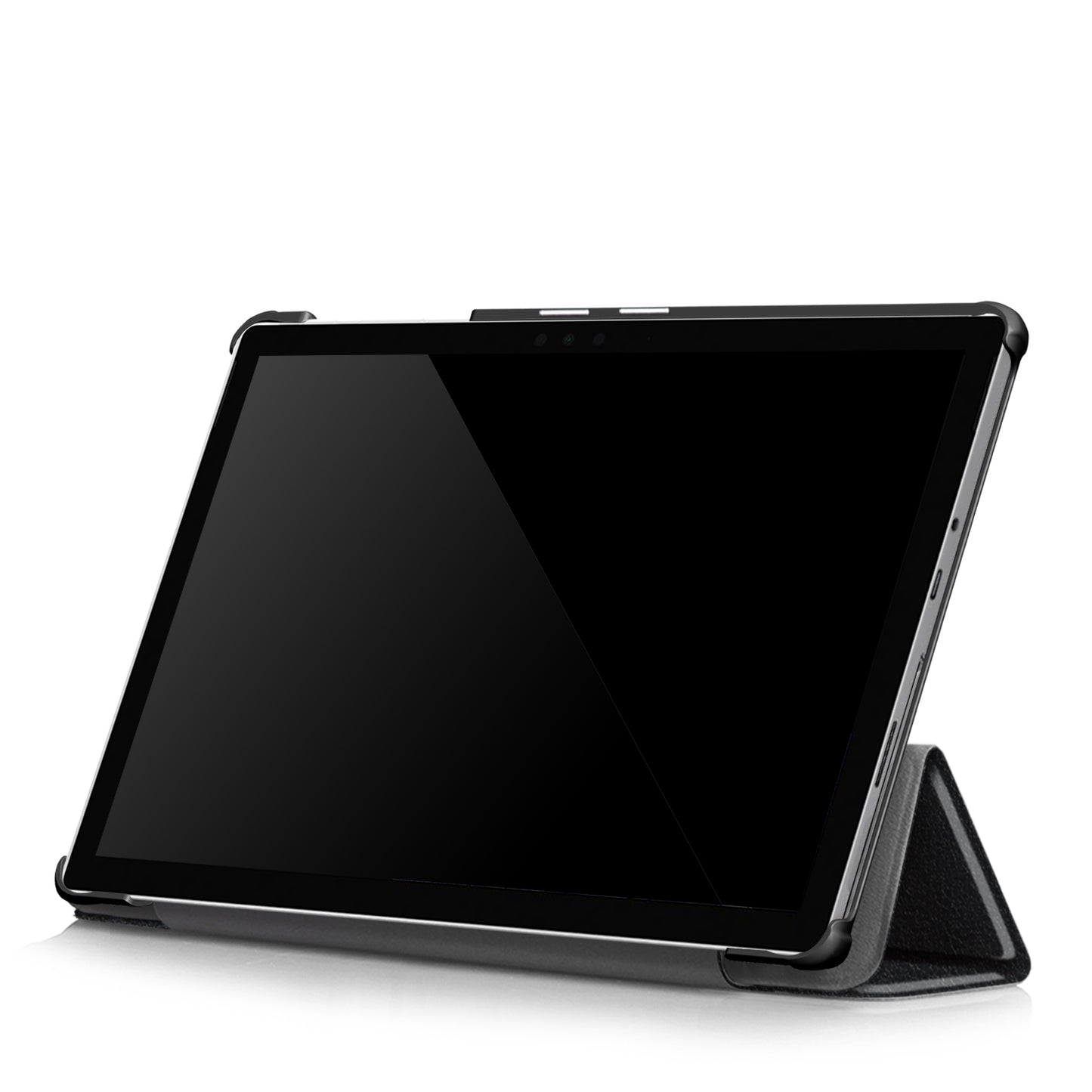 Tri-fold Stand Flip Leather Protective Case for Microsoft Surface Go
