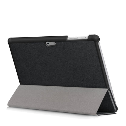 Tri-fold Stand Flip Leather Protective Case for Microsoft Surface Go