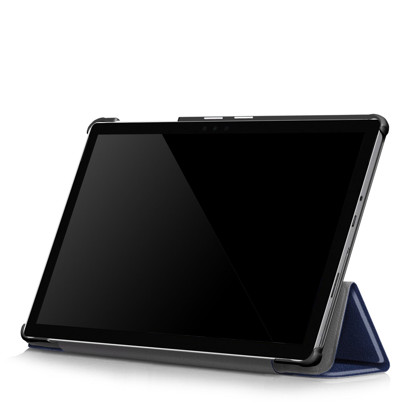 Tri-fold Stand Flip Leather Protective Case for Microsoft Surface Go
