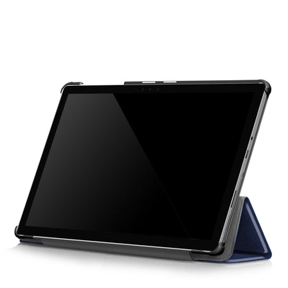 Tri-fold Stand Flip Leather Protective Case for Microsoft Surface Go