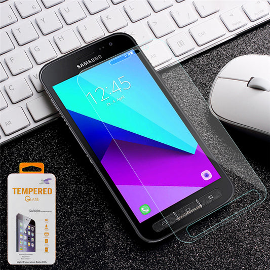 100PCS/Lot 0.3mm Tempered Glass Screen Protector Shield Film for Samsung Galaxy Xcover 4s / Xcover 4 Arc Edge